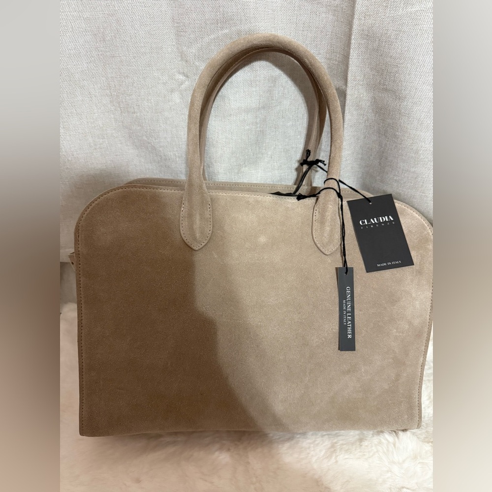Claudia Firenze Suede Handbag